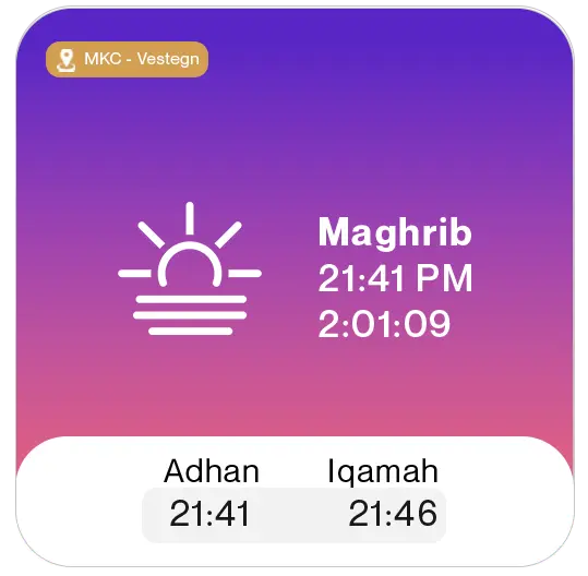 Small Quick View Widget - Dark Mode